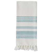 Kyla Woven Towel - Aqua Set of 2 Park Designs - The Fox Decor