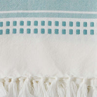 Kyla Woven Towel - Aqua Set of 2 Park Designs - The Fox Decor
