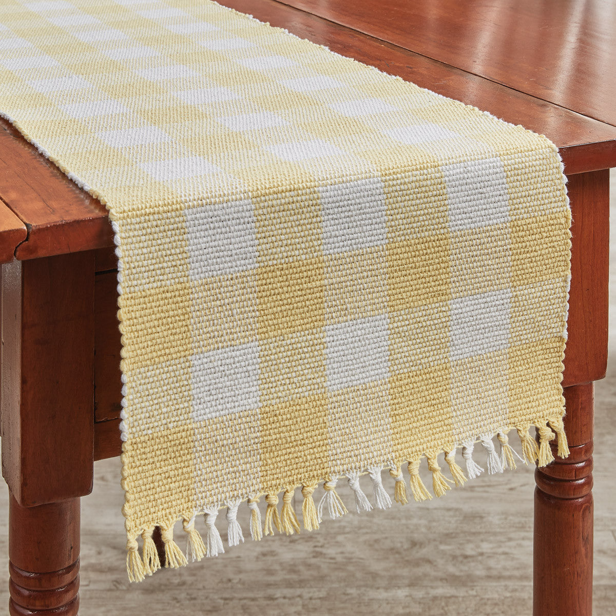 Wicklow Table Runner Yarn 54" L - Yellow Park Designs - The Fox Decor