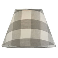 Wicklow Check Dove Lamp Shade - 12