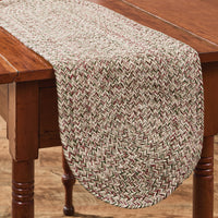 Spice Bin Braided Table Runner 36