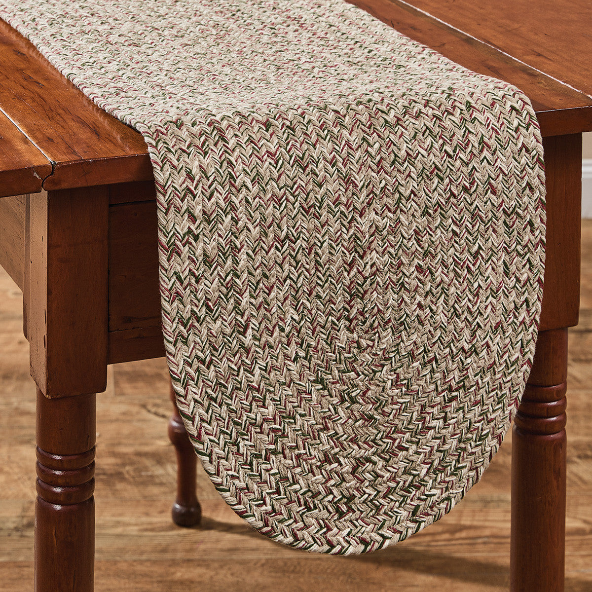 Spice Bin Braided Table Runner 54" L - Ginger Set of 2 Park Designs - The Fox Decor