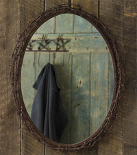 Barbed Wire Mirror - Park Designs - The Fox Decor