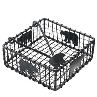 Black Bear Wire Beverage Napkin Holder - Park Designs - The Fox Decor