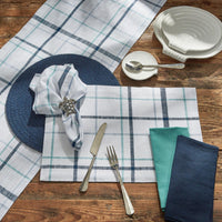 Caspian Plaid Placemat - Set of 12 Park Designs - The Fox Decor