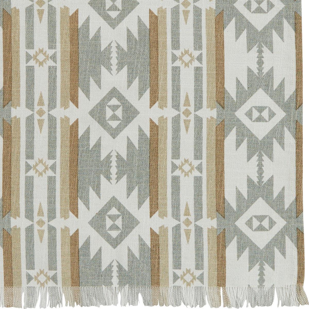 Eva & Co Neutral Aztec Printed Dishtowel Set Of 6 Park Designs - The Fox Decor