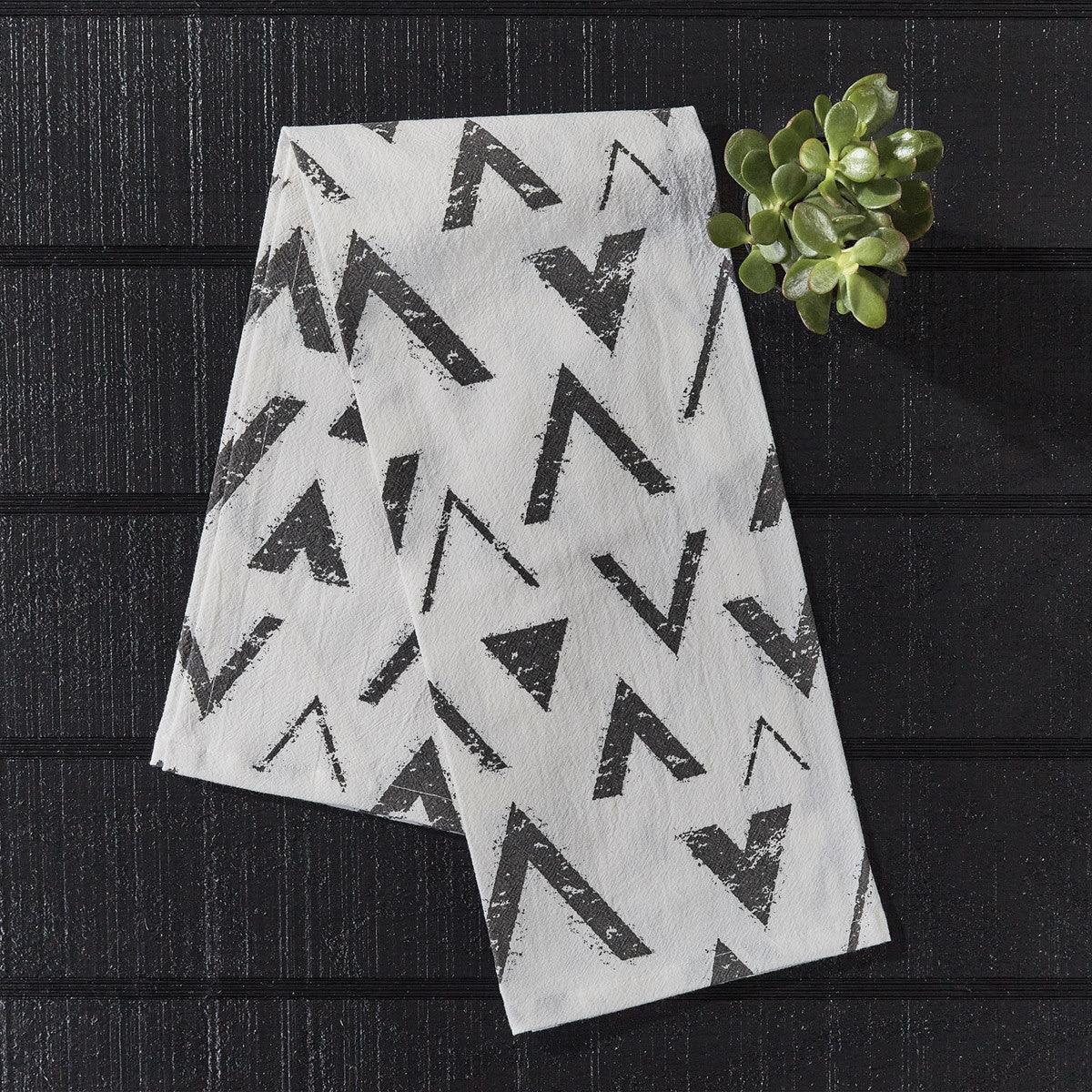 Triangles Dishtowel Set of 2 Park Designs - The Fox Decor