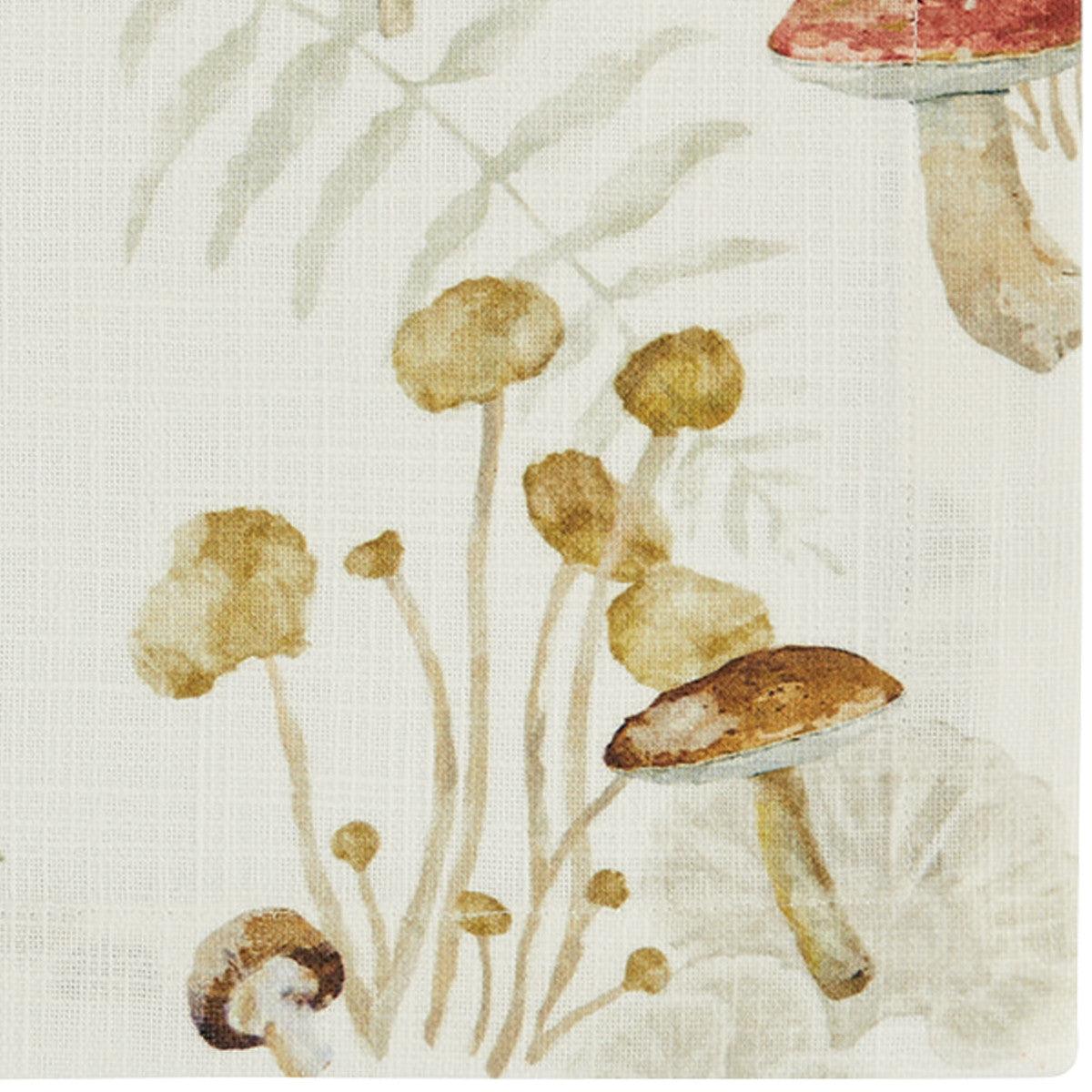 Wild Mushrooms Placemat Set of 12 Park Designs - The Fox Decor