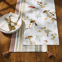 Wild Mushrooms Table Runner 72