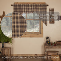 Dawson Star Scalloped Swag Curtain Set of 2 36x36x16 VHC Brands