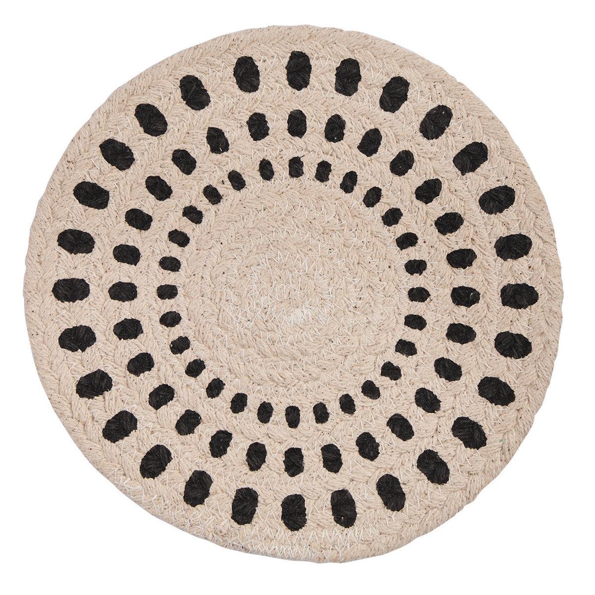 Desi Printed Braided Trivet Set of 4 Park Designs - The Fox Decor