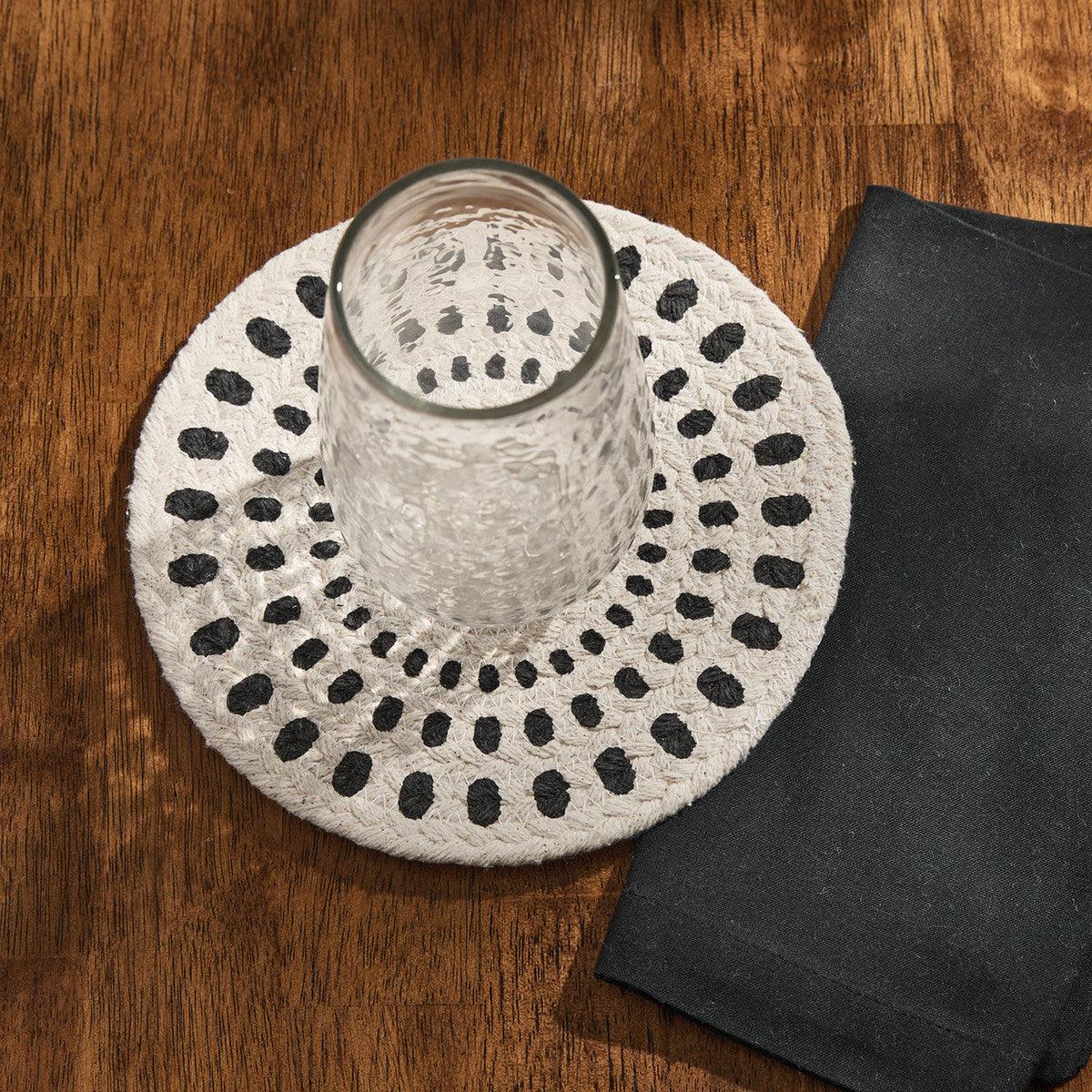 Desi Printed Braided Trivet Set of 4 Park Designs - The Fox Decor