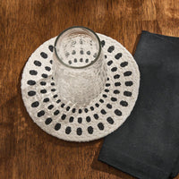 Desi Printed Braided Trivet Set of 4 Park Designs - The Fox Decor