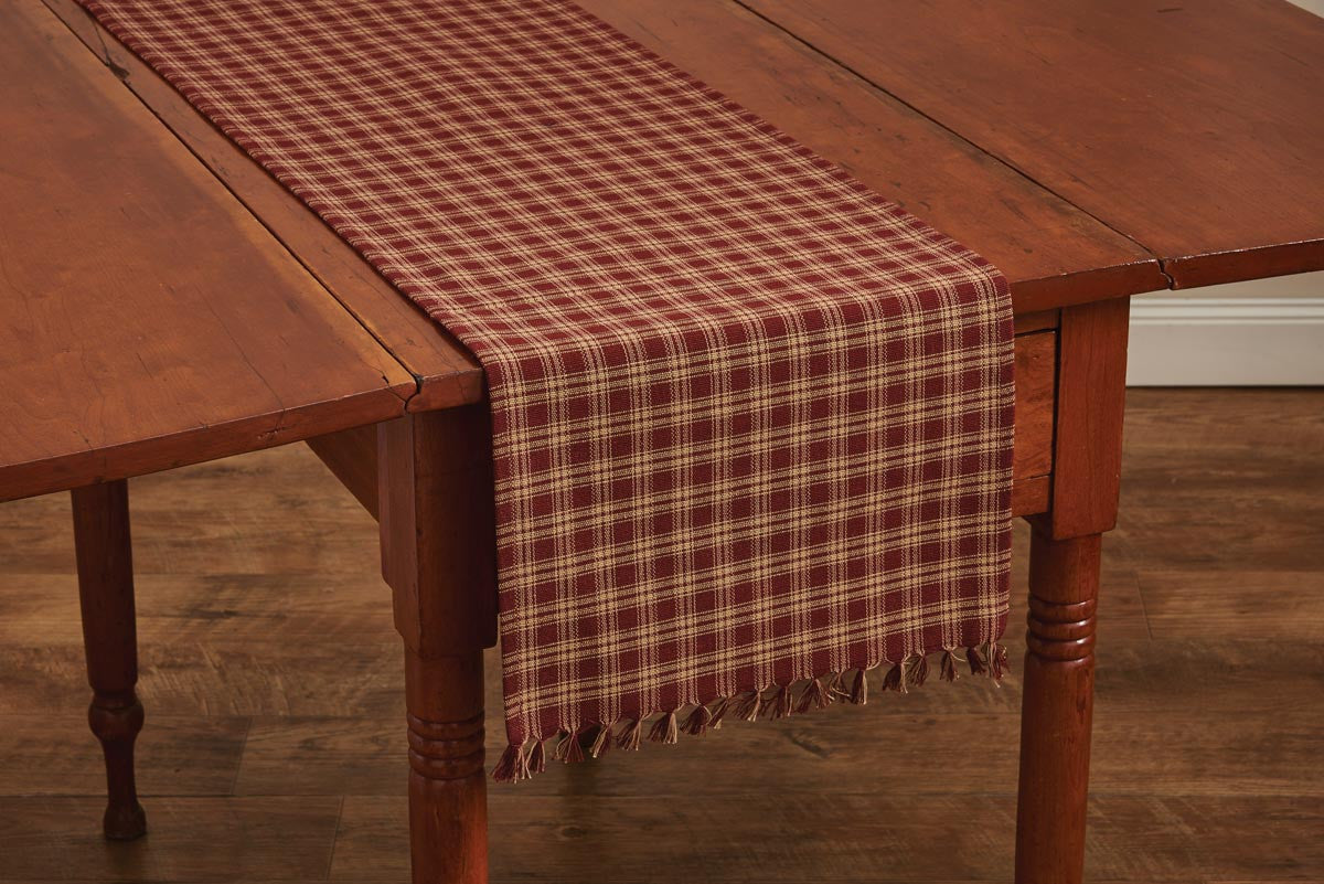 Sturbridge Table Runner 54"L Wine Park Designs - The Fox Decor