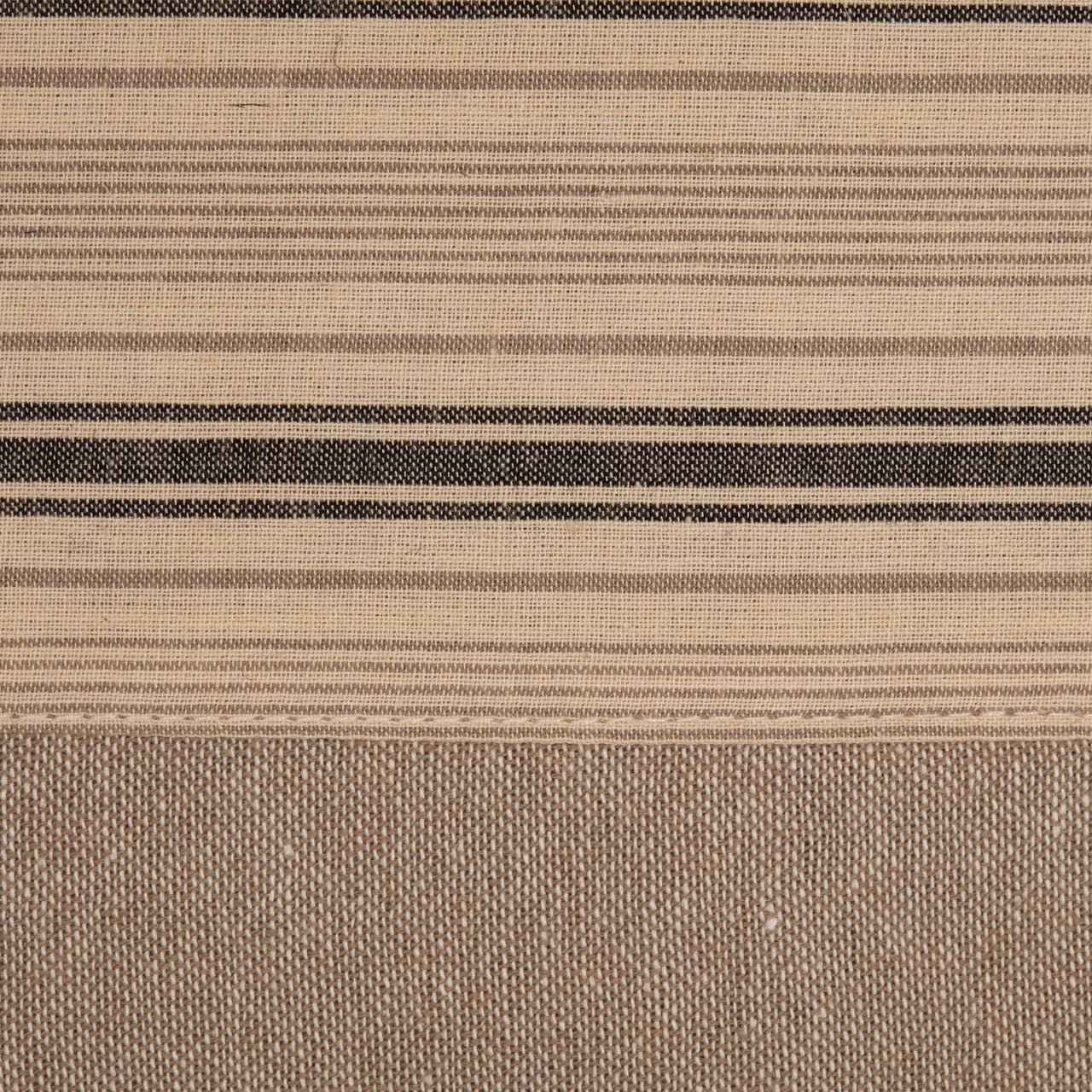 Sawyer Mill Charcoal Stripe Runner 13x36 VHC Brands