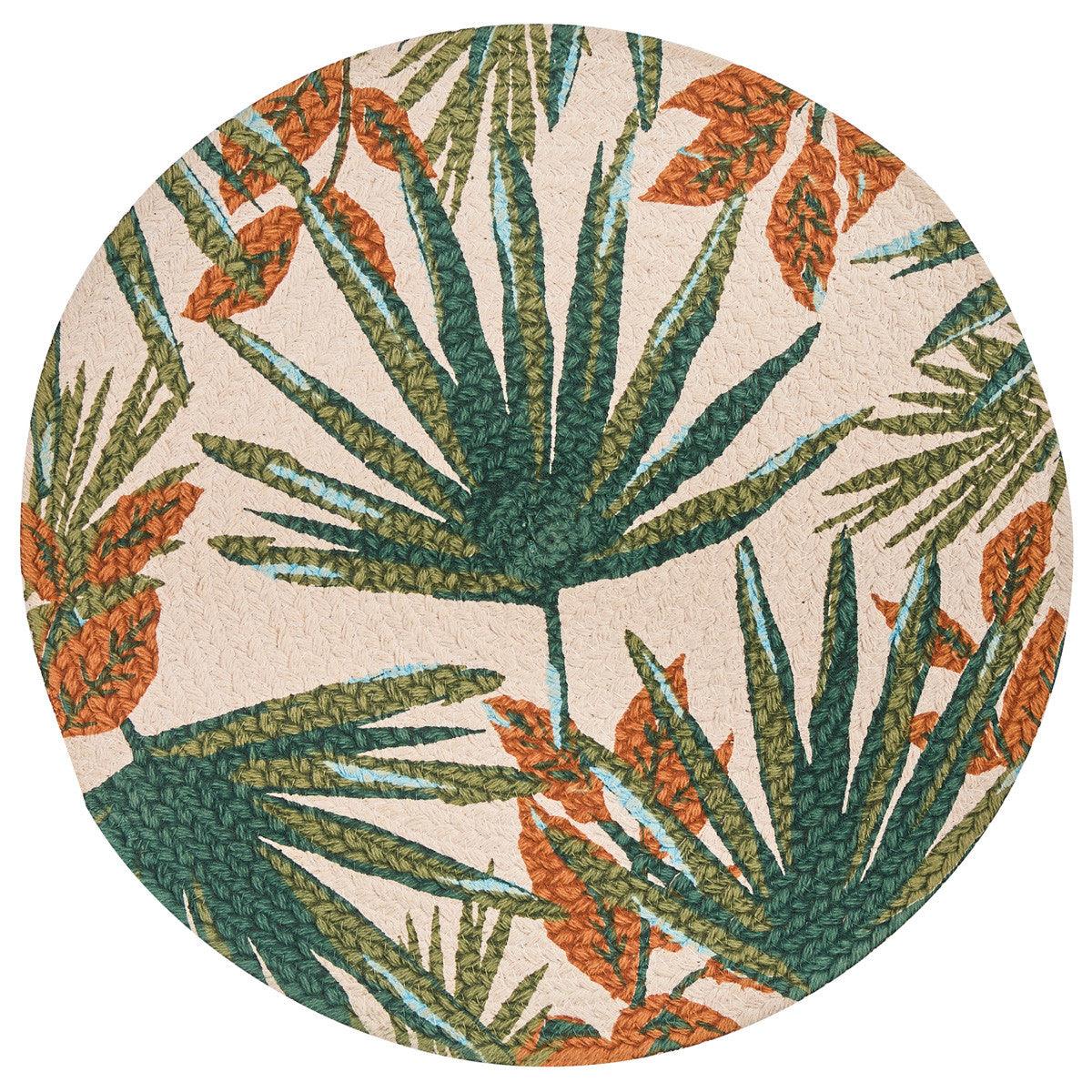 Patricia Heaton Home Palm Frond Braided Placemat Set of 12 Park Designs - The Fox Decor