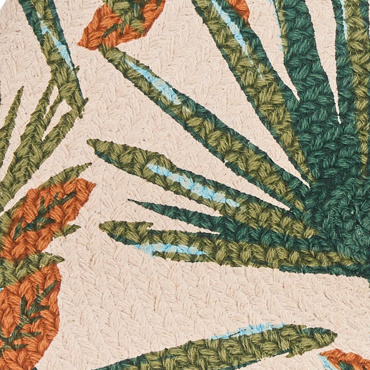 Patricia Heaton Home Palm Frond Braided Placemat Set of 12 Park Designs - The Fox Decor