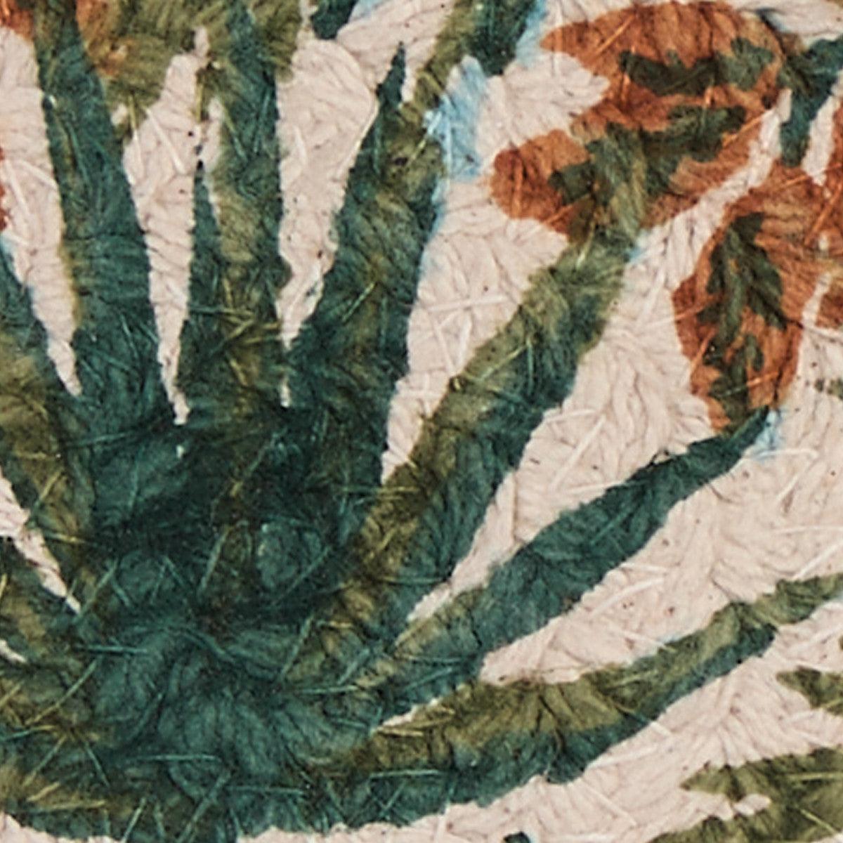 Patricia Heaton Home Palm Frond Braided Coasters Set of 4 Park Designs - The Fox Decor