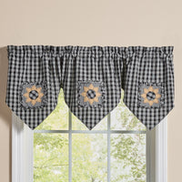 Stafford Sunflower Lined Triple Point Valance 20