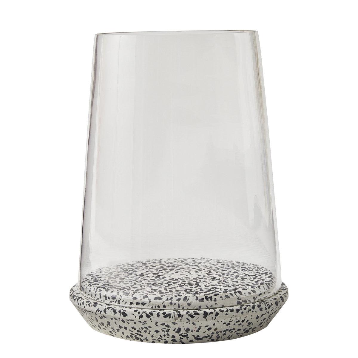 Black Terrazzo Hurricane - Park Designs - The Fox Decor