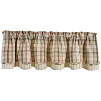Edgewood Lined Layered Valance 16