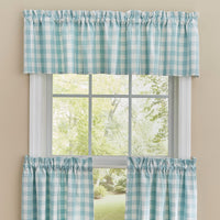 Gingham Check Valance 14