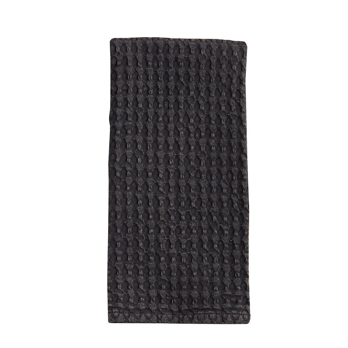 Waffle Weave Towel Slate Set of 2 Park Designs - The Fox Decor