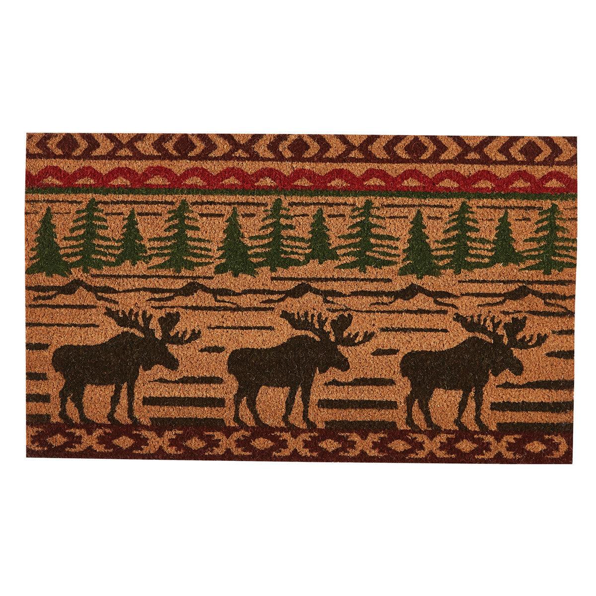 Moose Welcome Doormat Park Designs - The Fox Decor