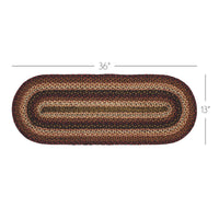 Beckham Jute Braided Oval Runner 13