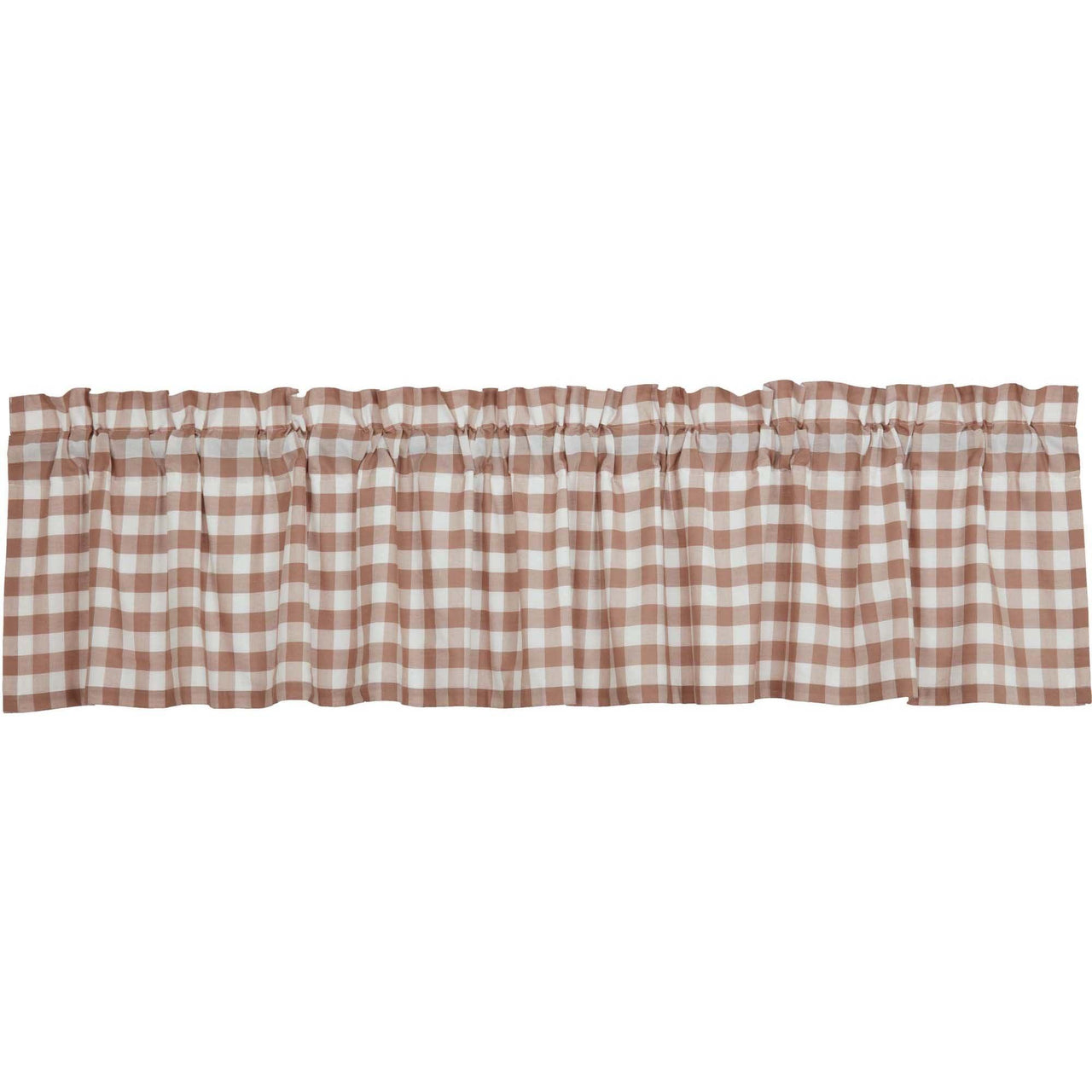Annie Buffalo Portabella Check Valance 16x90 VHC Brands - The Fox Decor