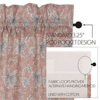 Kaila Floral Valance 16x72 VHC Brands