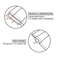 Berry Gingham Valance - Border Park Designs - The Fox Decor