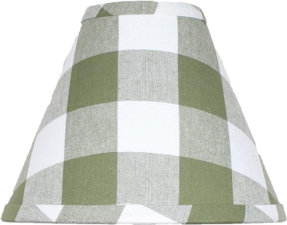 Wicklow Check Dove Lamp Shade - 12" Park Designs - The Fox Decor
