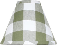 Wicklow Check Dove Lamp Shade - 12