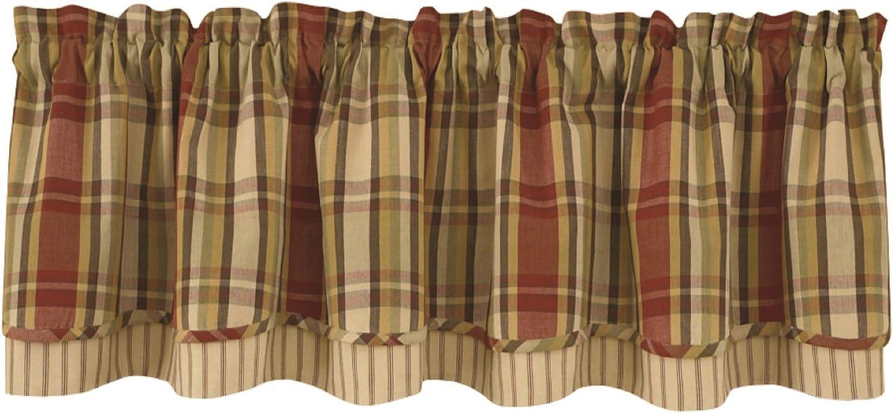 Heartfelt Valance - Lined Layered Park Designs - The Fox Decor
