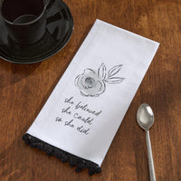 She Believed She Could Decorative Dishtowels - Set of 6 Park Designs - The Fox Decor
