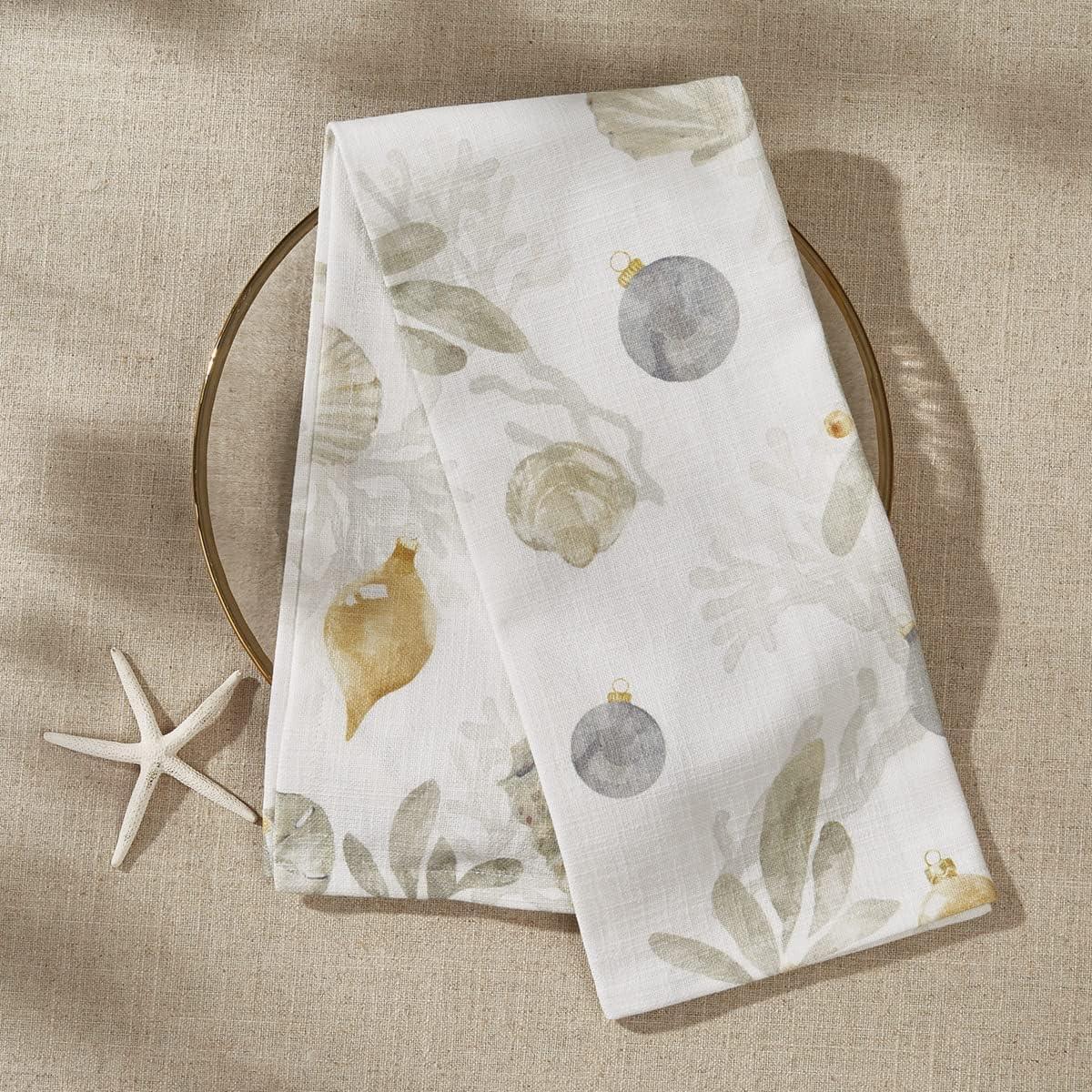 Coastal Christmas Dishtowel - Set of 2 Park Designs - The Fox Decor