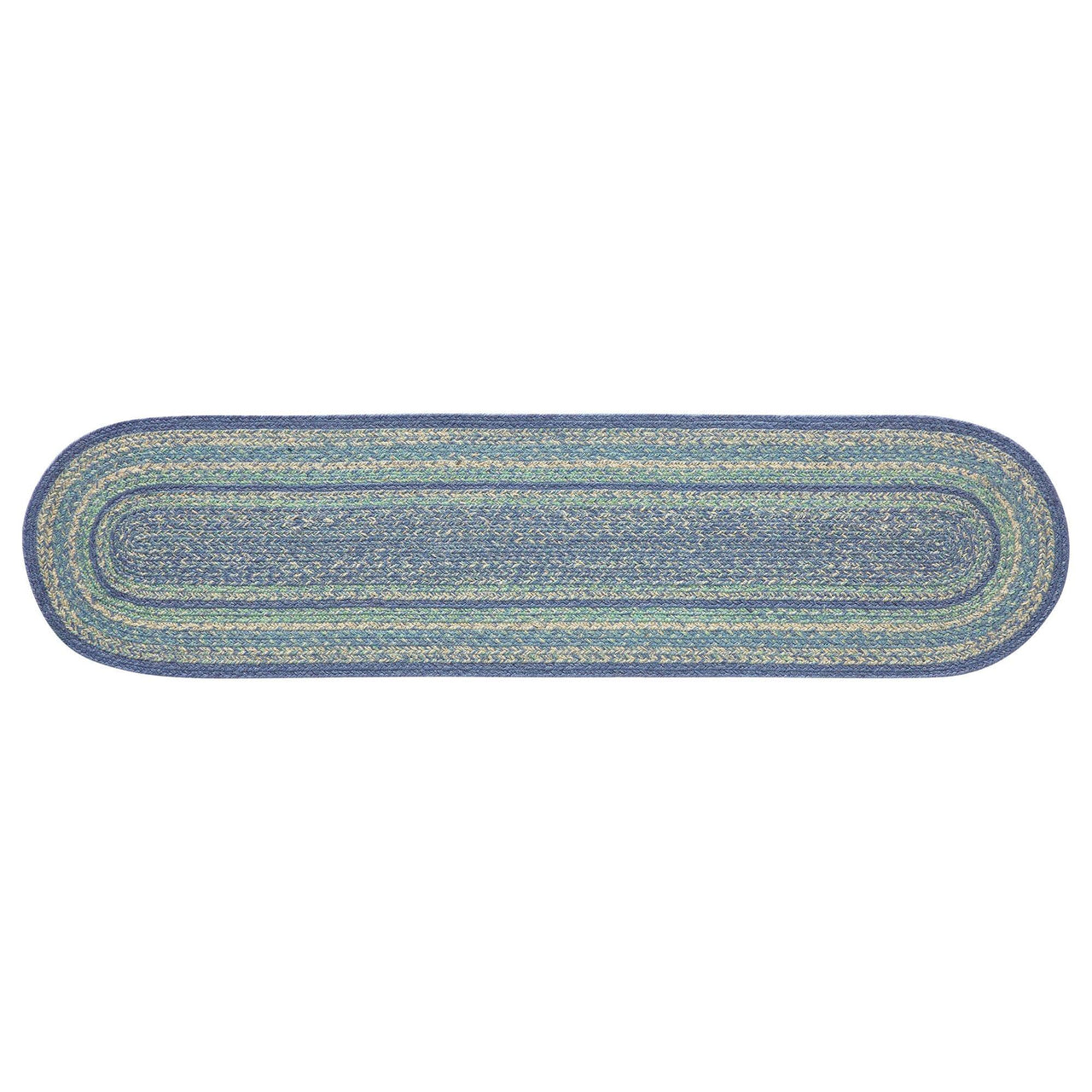 Jolie Jute Oval Runner 12x48 - The Fox Decor