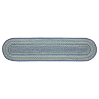 Jolie Jute Oval Runner 12x48 - The Fox Decor