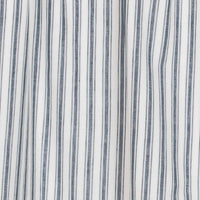 Sawyer Mill Blue Ticking Stripe Blackout Panel 84x40 VHC Brands - The Fox Decor