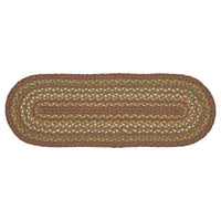 Tea Cabin Jute Braided Table Runner 8x24