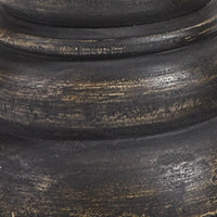Farmhouse Wood/Metal Pillar Holders - Set of 3 - Park Designs - The Fox Decor