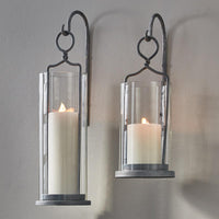 Vintage Hanging Pillar Holder - Tall Park Designs - The Fox Decor