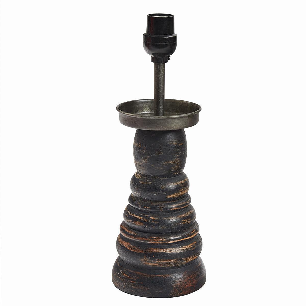 Farmhouse Pillar Holder Lamp Park Designs - The Fox Decor