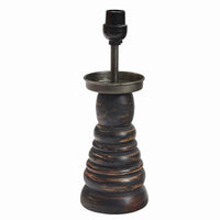 Farmhouse Pillar Holder Lamp Park Designs - The Fox Decor
