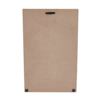 AMERICA Home Of The Free Because Of The Brave w/ Stars & Stripes MDF Wall Sign 16x10 VHC Brands
