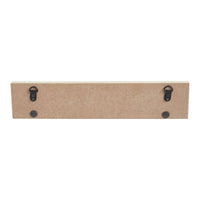 My Country AMERICA Two Flags MDF Wall Hanging 3x14x0.75 VHC Brands