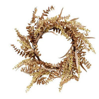 Fall Ombre Eucalyptus Leaf & Berry Wreath - The Fox Decor