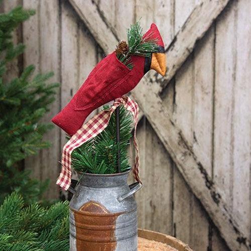 Christmas Cardinal Pick - The Fox Decor