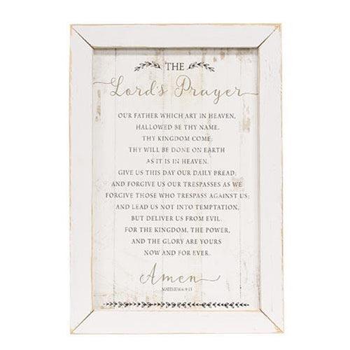 The Lord's Prayer Framed Print - The Fox Decor